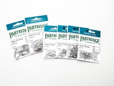 PARTRIDGE - CS52 SEA PRINCE FLY TYING HOOKS (VARIOUS SIZES)