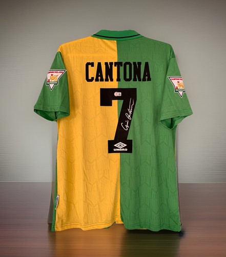 Eric cantona signed - cantona,