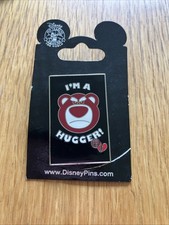 Disney LotsSo Huggin Bear, Toy Story, I’m A Hugger! Pin Badge, New On Marked Tag
