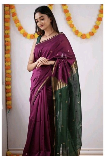 Silk saree indian new - saree,