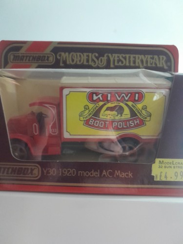 Matchbox 1920 model - model, ac