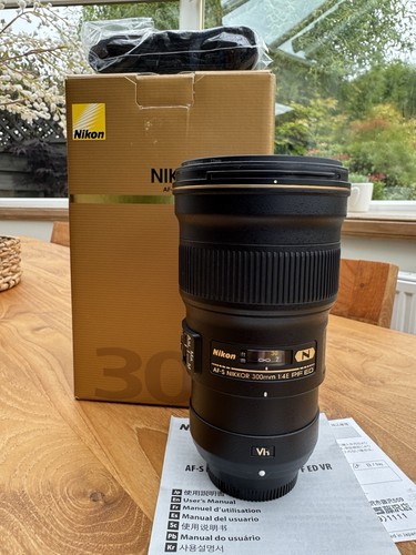 Nikon nikkor 300mm f4e pf - af-s,