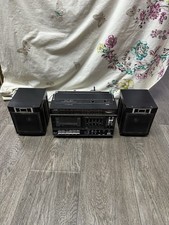 JVC Portable Component System pc-30b With Speakers - Working 