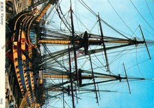 Picture Postcard- H.M.S. VICTORY [HARVEY BARTON]