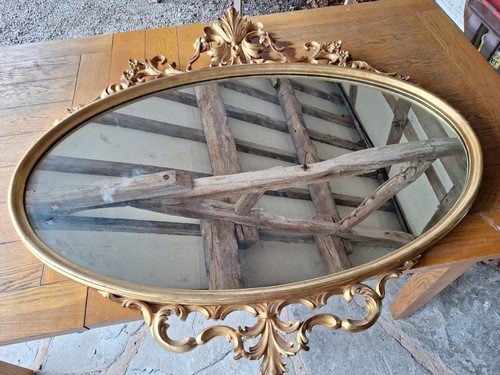 Stunning large vintage - , oval