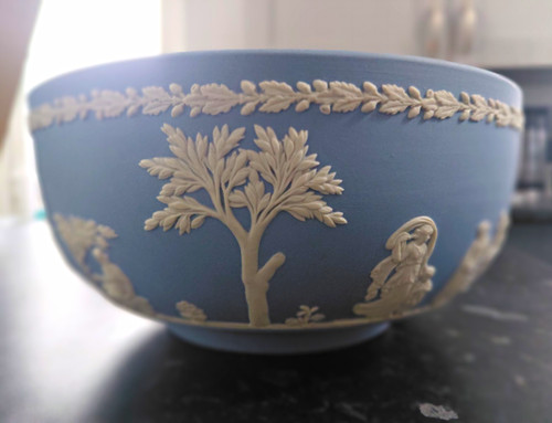 Wedgwood jasperware blue - jasperware,
