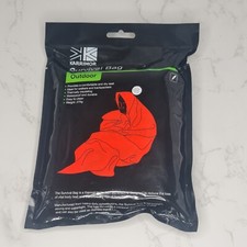 Survival Sleeping Bag Orange Outdoor Essentials Karrimor Hiking Tent Supplies