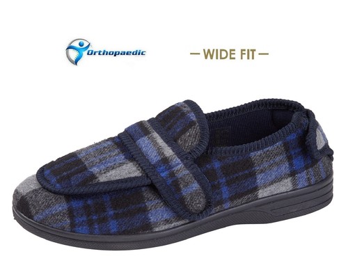Mens navy orthopaedic - orthopaedic, eee