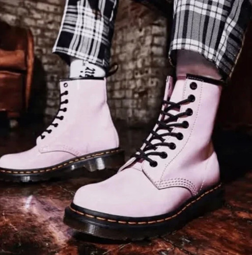 Martens pink patent - pink,