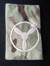 ROYAL AIR FORCE MULTI TERRAIN PATTERN MTP RANK SLIDE SENIOR AIRCRAFT TECHNICIAN.