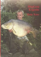 LANE DAVE COARSE FISHING BOOK BIG CARP LEGENDS series no. 5 hardback BARGAIN new