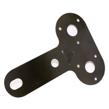 N & S DOUBLE SOCKET MOUNTING PLATE TOWING TRAILER