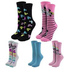 Ladies Disney Socks | 5 Pairs