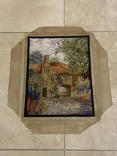 Completed vintage tapestry 