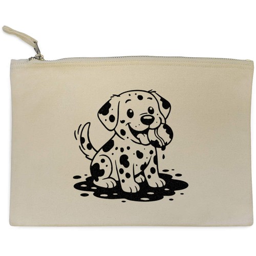 Muddy labrador puppy - labrador, canvas