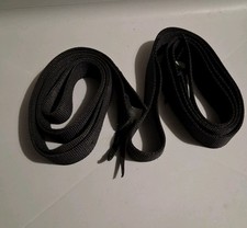 Lot of 2, Black Nylon Web Tie