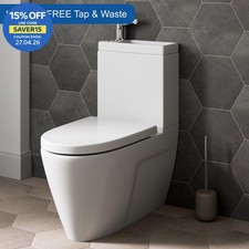 2 in 1 Close Coupled Toilet &