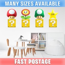 4x Super Mario Question Block