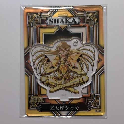 Saint acrylic card shaka - card,