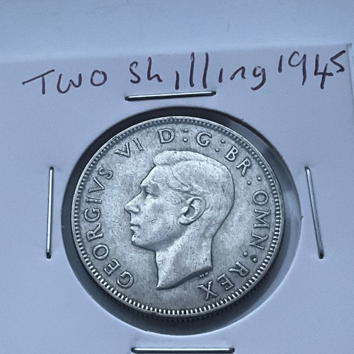 1945 two shillings coin - 1945,