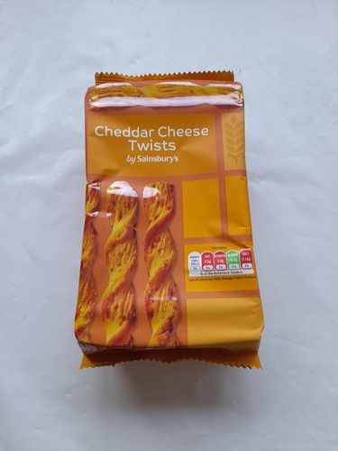 Cheddar twists cheese by - twists,