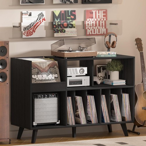 Large record player stand - record,