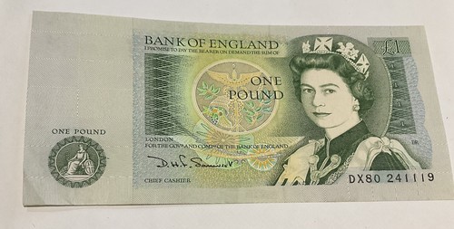 One pound note sir - sir, isaac