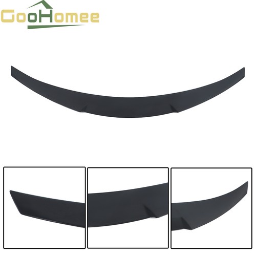 Gloss black rear - rear, lip