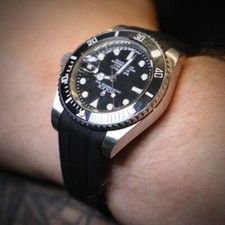 20mm Curved end rubber