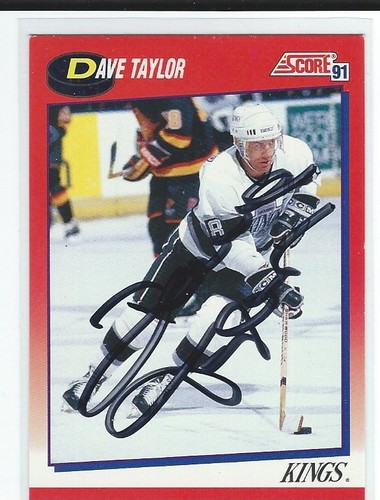 Dave taylor signed - taylor, 1991/92
