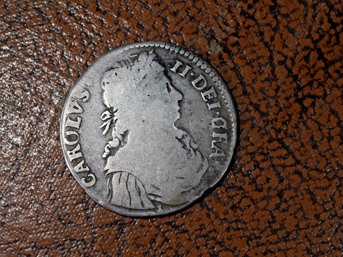 1670 scottish merk charles - scottish,