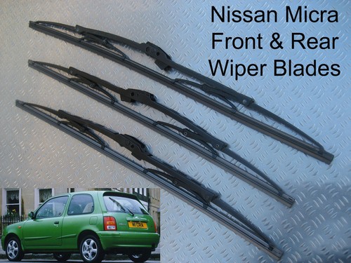 Front rear wiper blades - front,
