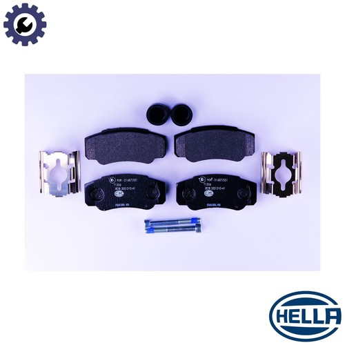 Brake pad set disc - set,