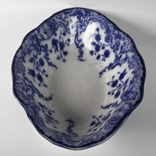 Antique Marie Flow Blue Oval