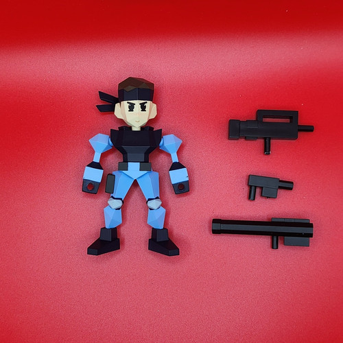 Solid snake metal - snake, gear