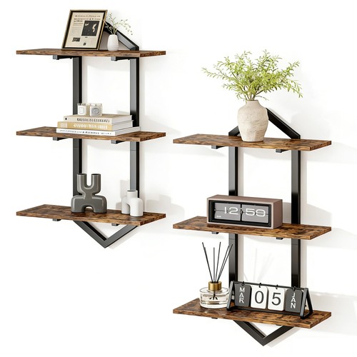 Tier floating shelves set - 3,