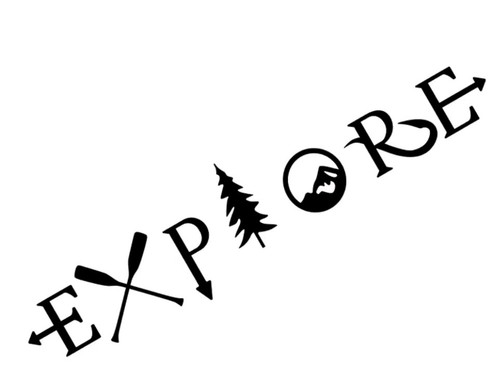 Explore mountain decal - vw,
