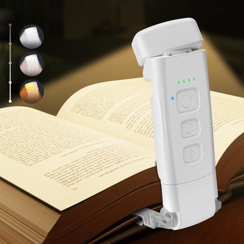 Book reading light with auto - book,