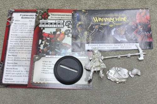 Warmachine sorscha kratikoff - sorscha,