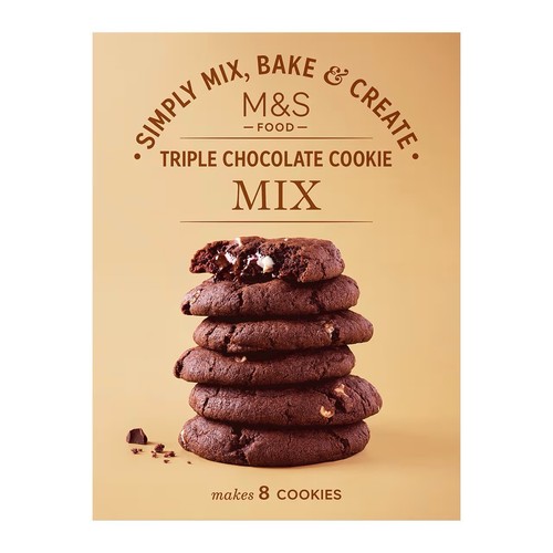 Triple chocolate cookie - triple,