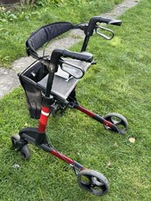 Topro Troja 5G Rollator Ollapsible Walker W/ Seat Backrest Storage Mobility Aid