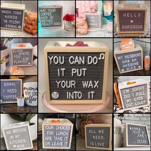 Scentsy letterboard full - letterboard,
