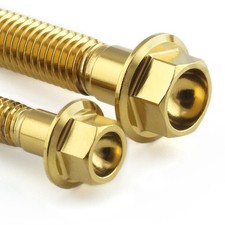 Stainless Steel Engine Kit Yamaha WR125R Flanged Hex EOYA015SSHX Gold | Pro-Bolt