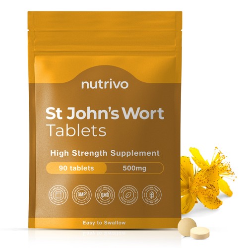 Nutrivo johns wort 500mg - johns,