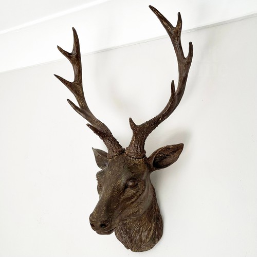 Stags head wall - wall, mounted