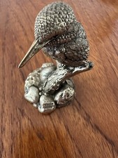 Country Artists CA Hallmarked Sterling Silver Kingfisher