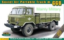 Ace 1/72 Russian GAZ-66B Military Air Portable truck
