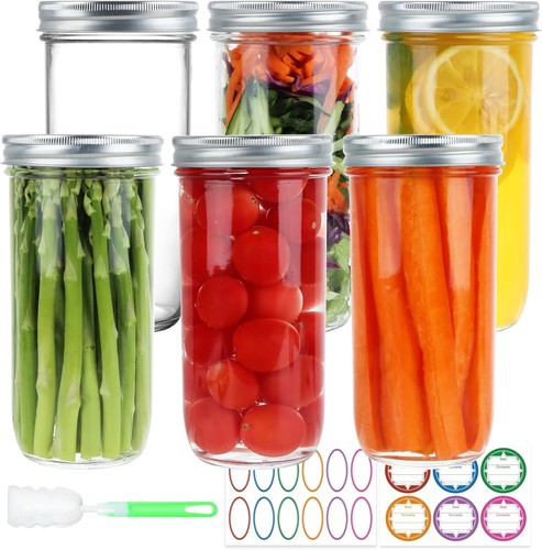 Mason jars pack - mason, wide