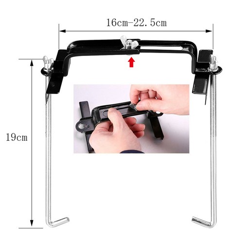 Car battery holder - car,