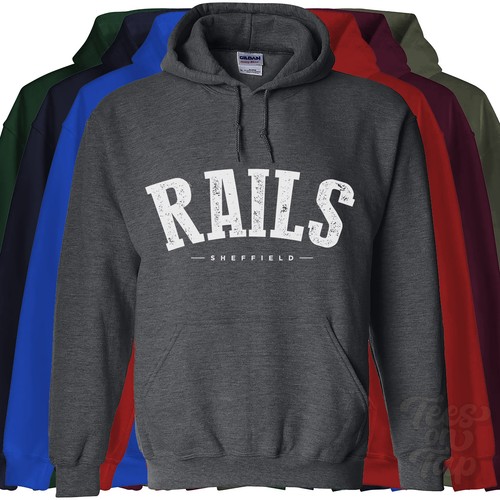 Rails sheffield hoodie - rails, england